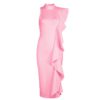 Ruffle Sleeveless Bodycon Clubwear Dress - Image 9