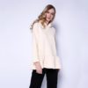 Ruffles Design Casual Streetwear Long Hoodies - Image 2