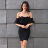 Sexy Backless Butterfly Sleeve Dress