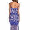 Sexy Club Lace Fringe Bodycon Dress - Image 5