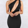 Sexy Sleeveless Acetate Backless Party Dress - Image 3