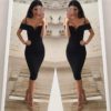 Sexy Spaghetti Celebrity Evening Party Dress - Image 6