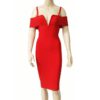 Sexy Spaghetti Celebrity Evening Party Dress - Image 7