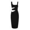Sexy Strap Hollow Out Club Party Dress