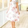 Short Sleeves Tee Shirt Style Dress