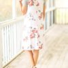 Short Sleeves Tee Shirt Style Dress - Image 4