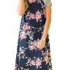 Short Sleeves Tee Shirt Style Dress - Image 5