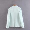 Single Button Office Lady Street wear Blazer - Image 3