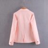 Single Button Office Lady Street wear Blazer - Image 5