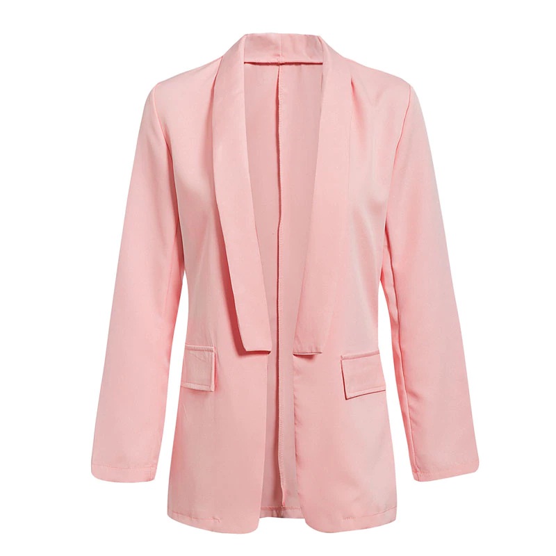 Solid Casual Turn Down Fashion Vintage Blazers - Image 7