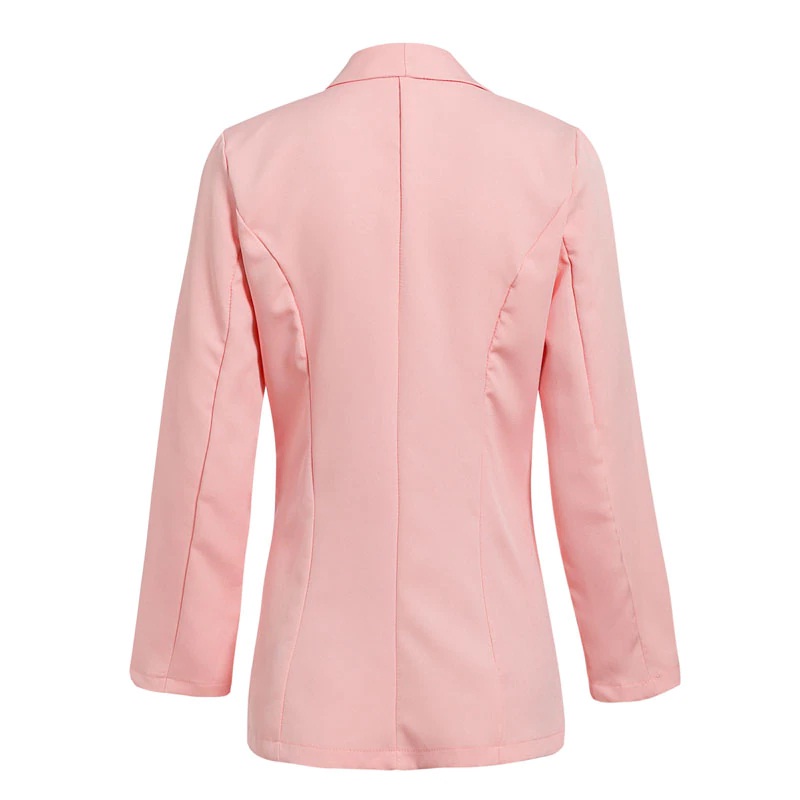 Solid Casual Turn Down Fashion Vintage Blazers - Image 8