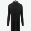 Turtleneck Warm Korean Style Minimalist Casual Sweater Dress - Image 10