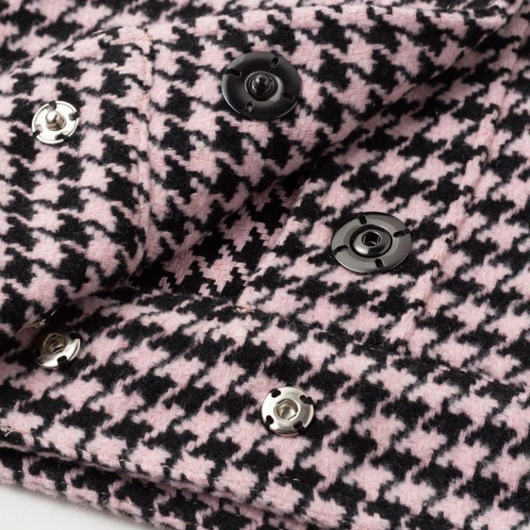 Vintage Tweed Elegant Button Retro Short Blazer - Image 10