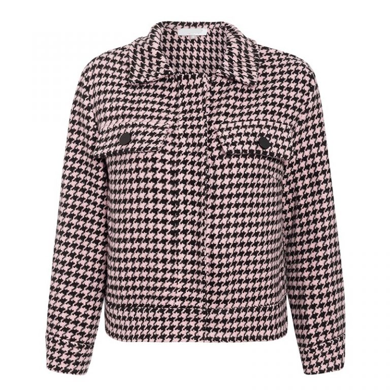 Vintage Tweed Elegant Button Retro Short Blazer - Image 7