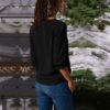 Buttons Turn-down Collar Long Sleeve Workwear Shirt - Image 12