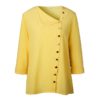 Buttons Turn-down Collar Long Sleeve Workwear Shirt - Image 17