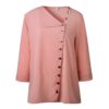 Buttons Turn-down Collar Long Sleeve Workwear Shirt - Image 23