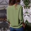 Buttons Turn-down Collar Long Sleeve Workwear Shirt - Image 4