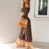 Casual Holiday Beach Floral Print Two Piece Jumpsuit - Image 3