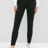 Casual Skinny Plain Stitching Sportwear Leggings - Image 2