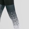 Casual Speckled  Elastic Printed Sports Skinny Fit Leggings - Image 4