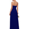 Chiffon A Line Sweetheart Floor Length Prom Formal Party Bridesmaid Dress - Image 3