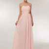 Chiffon A Line Sweetheart Floor Length Prom Formal Party Bridesmaid Dress - Image 4