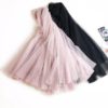 Elegant Holiday Midi Stiching Skirts - Image 5