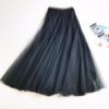 Elegant Holiday Midi Stiching Skirts - Image 8