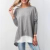 Elegant Long Sleeve Blouse Tops - Image 2