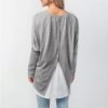 Elegant Long Sleeve Blouse Tops - Image 5