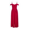 Elegant V Neck Wide Leg Off Shoulder Sexy Jumpsuit - Image 4