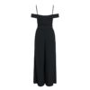 Elegant V Neck Wide Leg Off Shoulder Sexy Jumpsuit - Image 6