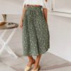 High Waist Chiffon Long Skirt - Image 4