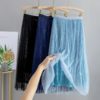 High Waist Pleated Sequined Fashion Skirt