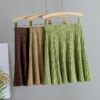 Knit Above Knee Mini Skirt