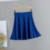 Knit Above Knee Mini Skirt - Image 8