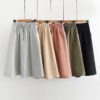 Lace Up A Line Elegant Skirt