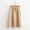 Lace Up A Line Elegant Skirt - Image 3
