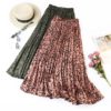 Leopard Printing Luxurious Long Skirt