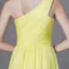 Long Chiffon Side Draping Wedding Party Prom With Detachable Ribbon Bridesmaid Dresses - Image 9