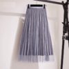Midi Pleated Lace Fashion Skirt - Image 7