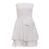 Off shoulder ruched linen jumpsuit - Image 6