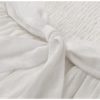 Off shoulder ruched linen jumpsuit - Image 9