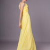 One Shoulder Chiffon Floor Length Wedding Party Bridesmaid Dresses - Image 6