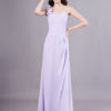One Shoulder Chiffon Pleated Wedding Party Bridesmaid Dresses