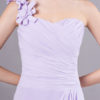 One Shoulder Chiffon Pleated Wedding Party Bridesmaid Dresses - Image 7