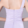 One Shoulder Chiffon Pleated Wedding Party Bridesmaid Dresses - Image 8