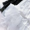 Pleated Mesh Stiching Casual Skirt - Image 3