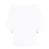 Plus Size Off Shoulder Batwing Sleeve Sexy Slash Neck Loose Blouse - Image 10